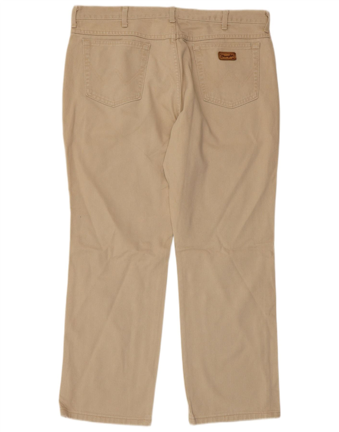 WRANGLER Herren Texas Straight Freizeithose W40 L30 Beige Baumwolle