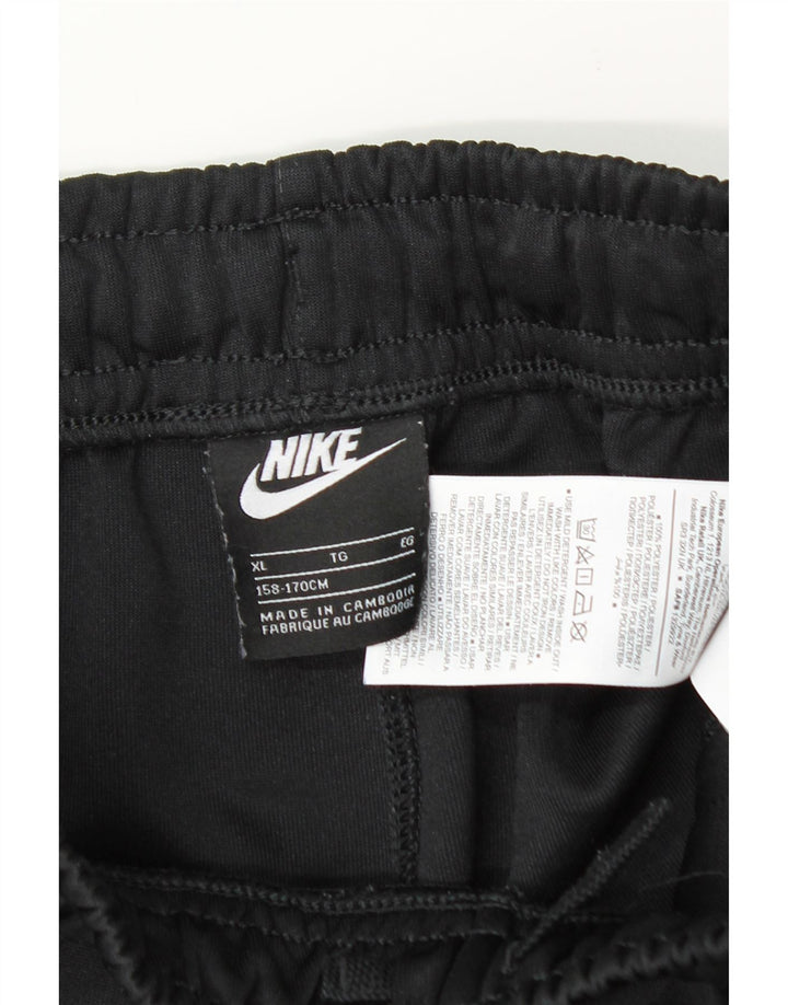 Nike Sportshorts für Jungen, 13–14 Jahre, XL, schwarzes Polyester