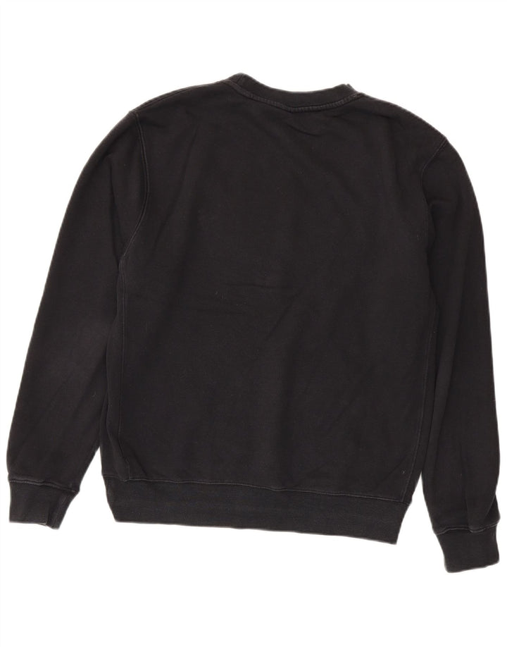 Nike Herren Sweatshirt Pullover Small Schwarz Baumwolle