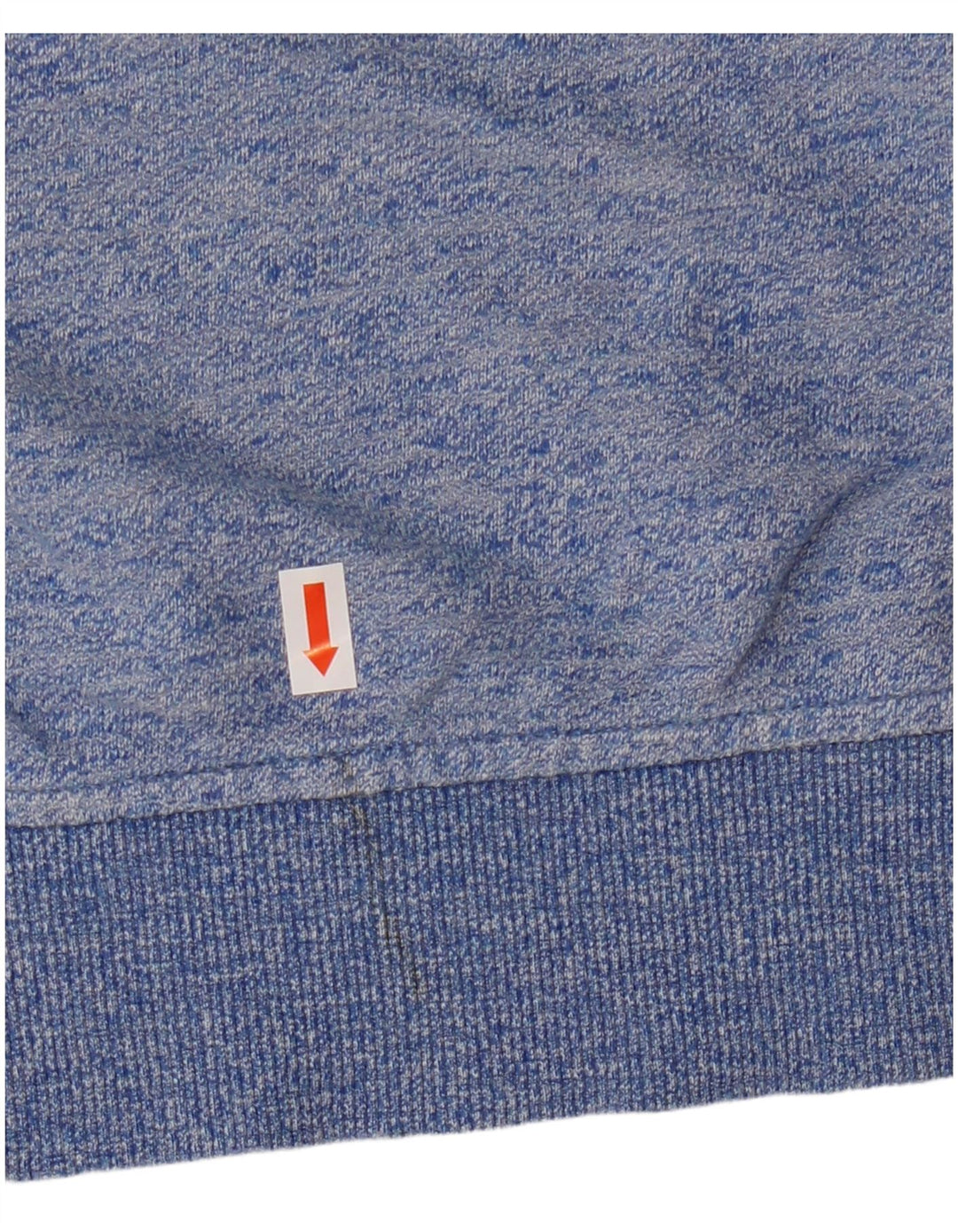 Lyle & Scott Herren-Sweatshirt-Pullover, klein, blau gefleckte Baumwolle