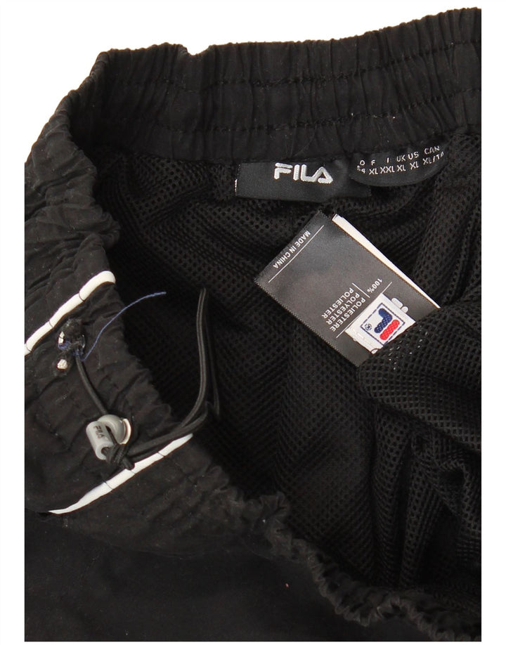 FILA Herren Graphic Capri Trainingshose XL Schwarz Polyester