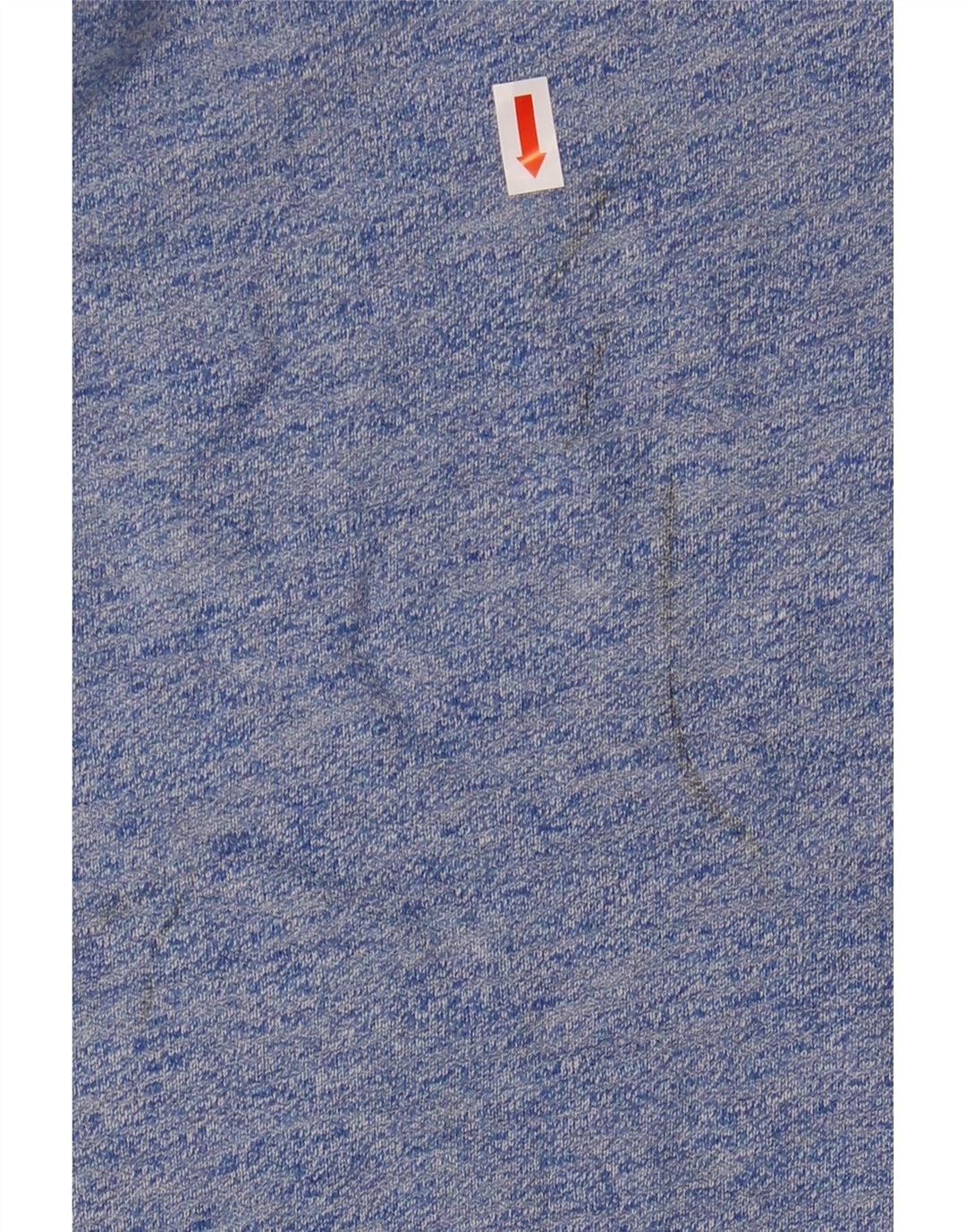 Lyle & Scott Herren-Sweatshirt-Pullover, klein, blau gefleckte Baumwolle