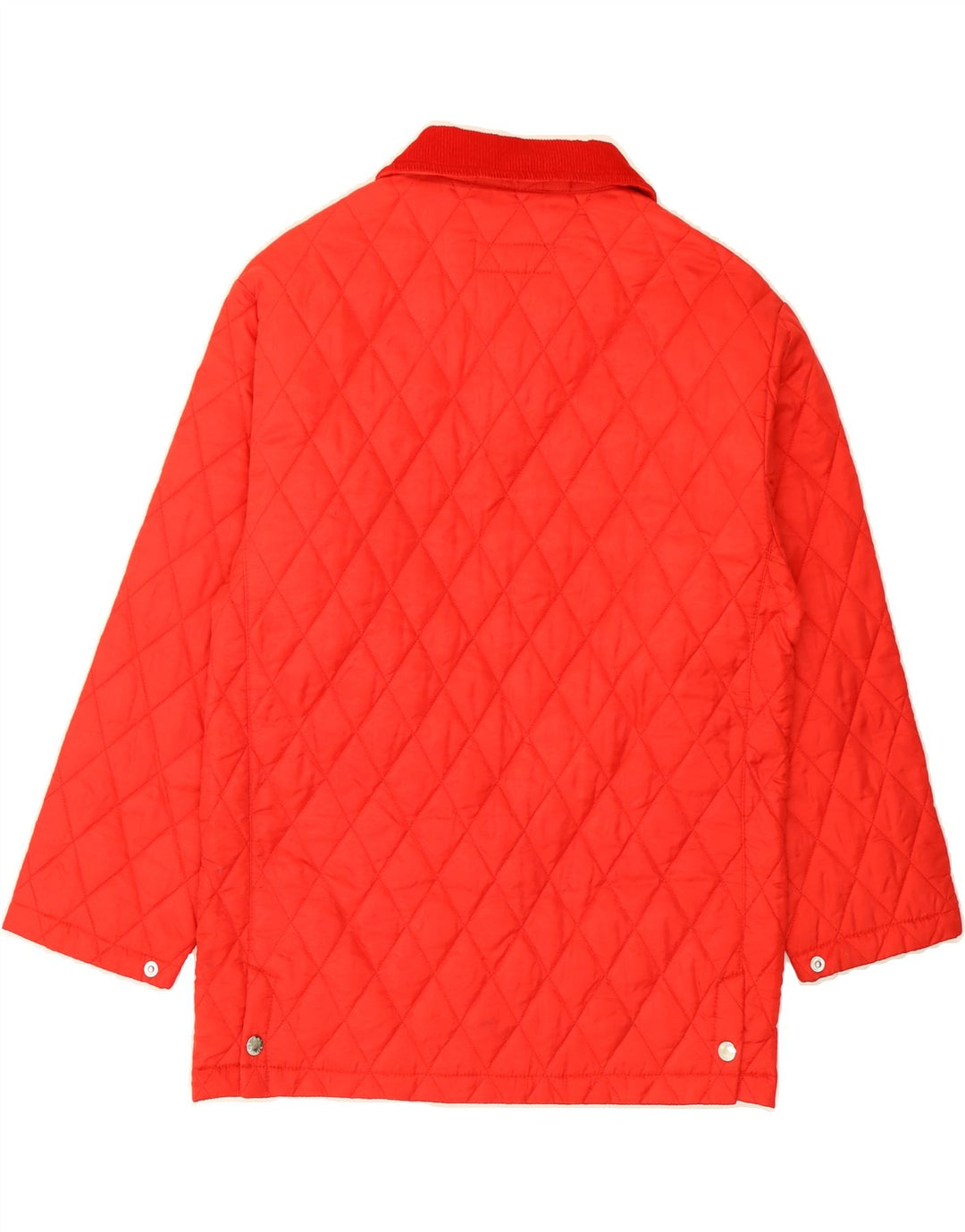 SINCLAIR Boys Quilted Jacket 11-12 Years Red Nylon Vintage Sinclair and Second-Hand Sinclair from Messina Hembry 