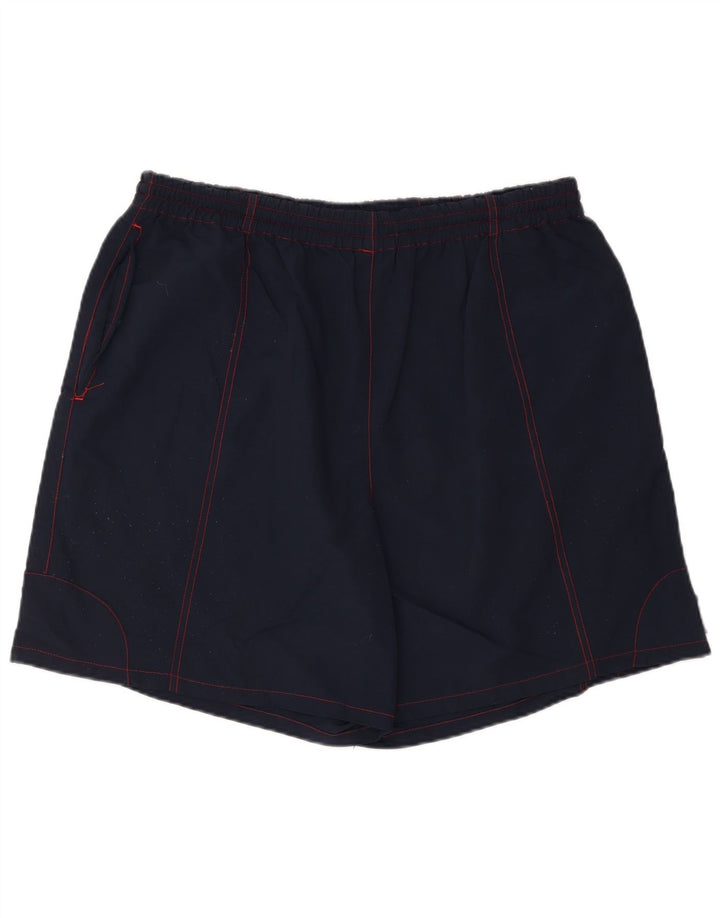 Fila Herren Sportshorts XL Marineblaues Nylon