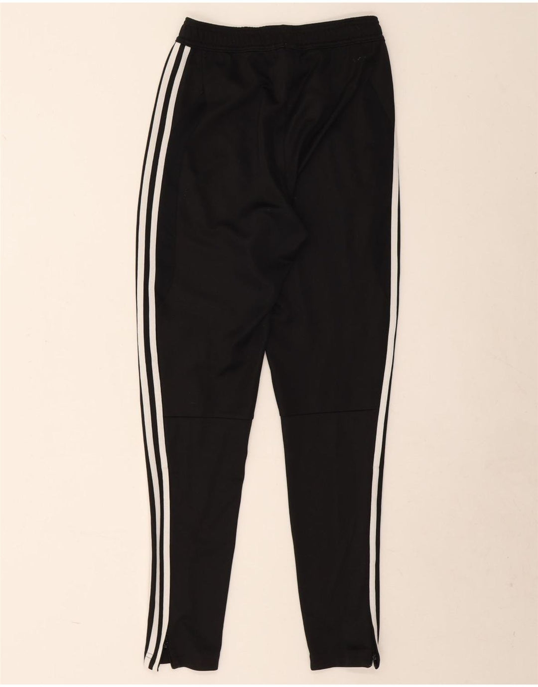 Adidas Damen Trainingshose UK 4 XS Schwarz Polyester