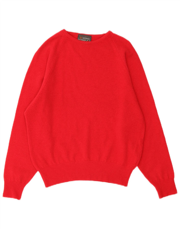 Stefanel Damen Pullover mit Rundhalsausschnitt IT 46 Large Pink