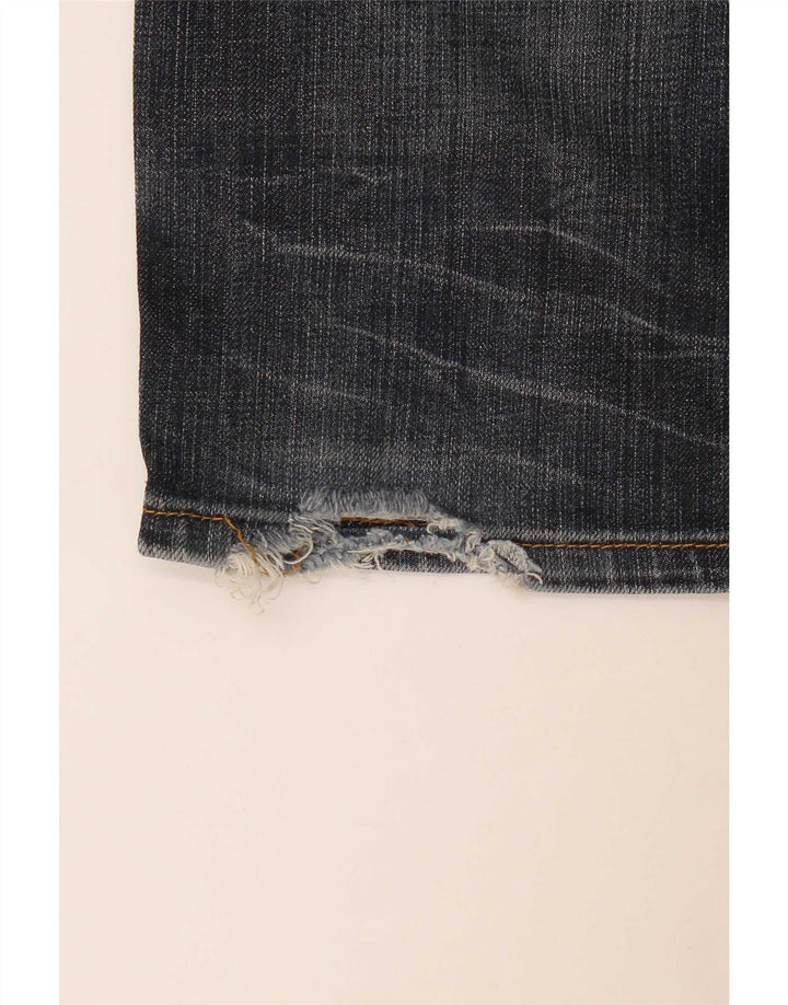 Levi's Damen 511 Slim Jeans W33 L34 Marineblaue Baumwolle