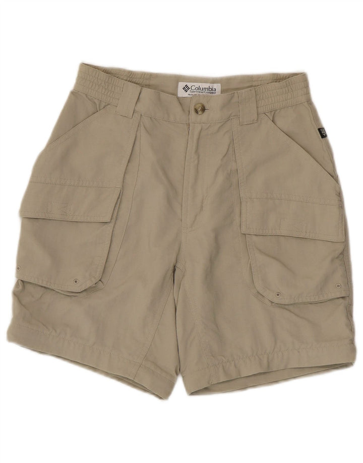 Columbia Damen Cargoshorts W28 Medium Beige Nylon