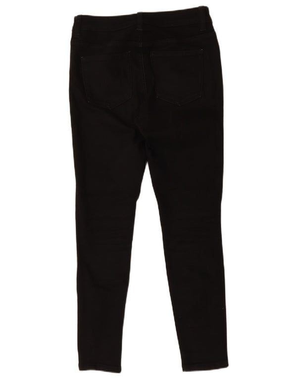 Marks & Spencer Damen The Ivy Skinny Jeans UK 10 Small W27 L26 Schwarz