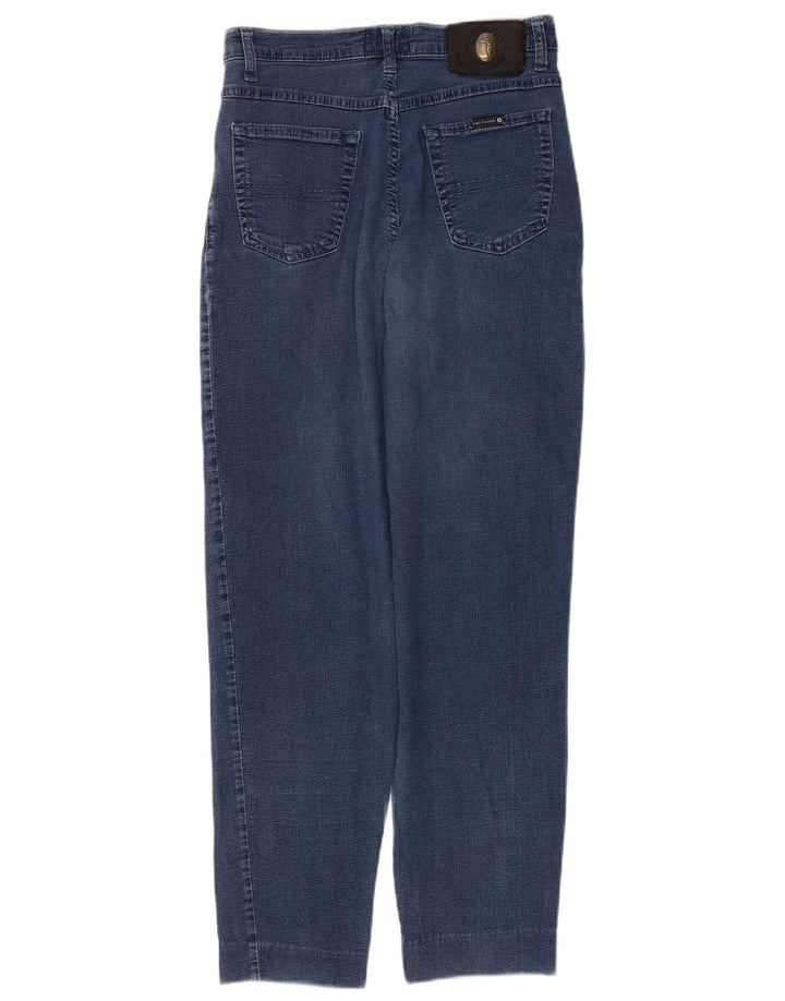 Trussardi Damen Tapered Jeans IT 43 Medium W29 L28 Blau