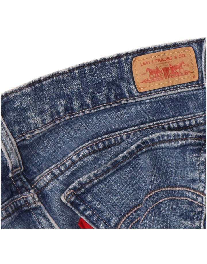 LEVI'S Damen Slim Jeans W26 L29 Blau
