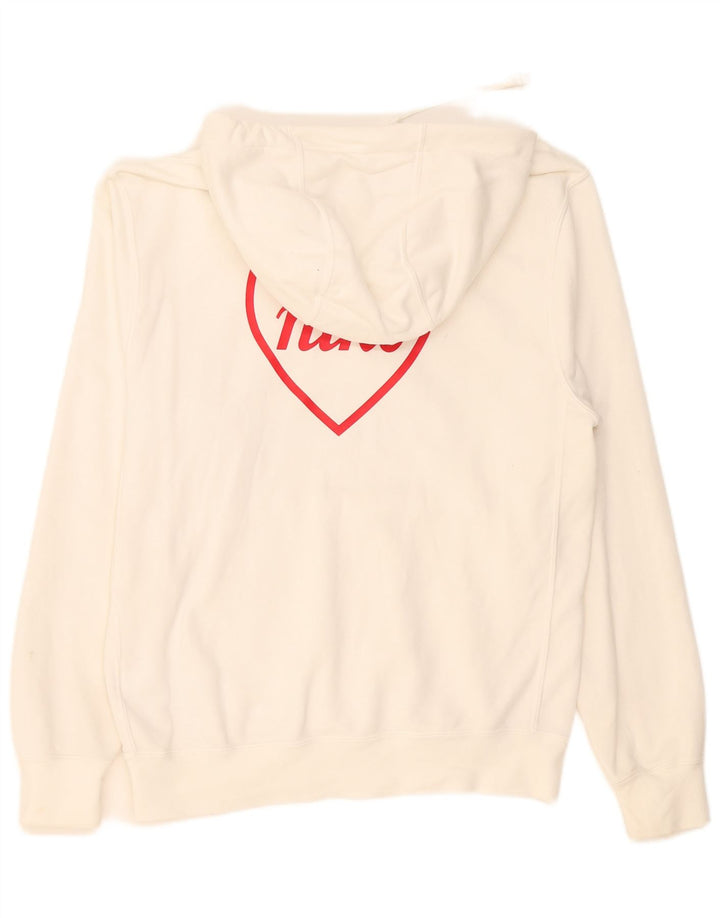 Nike Herren-Kapuzenpullover mit Grafik, Größe S, weiße Baumwolle