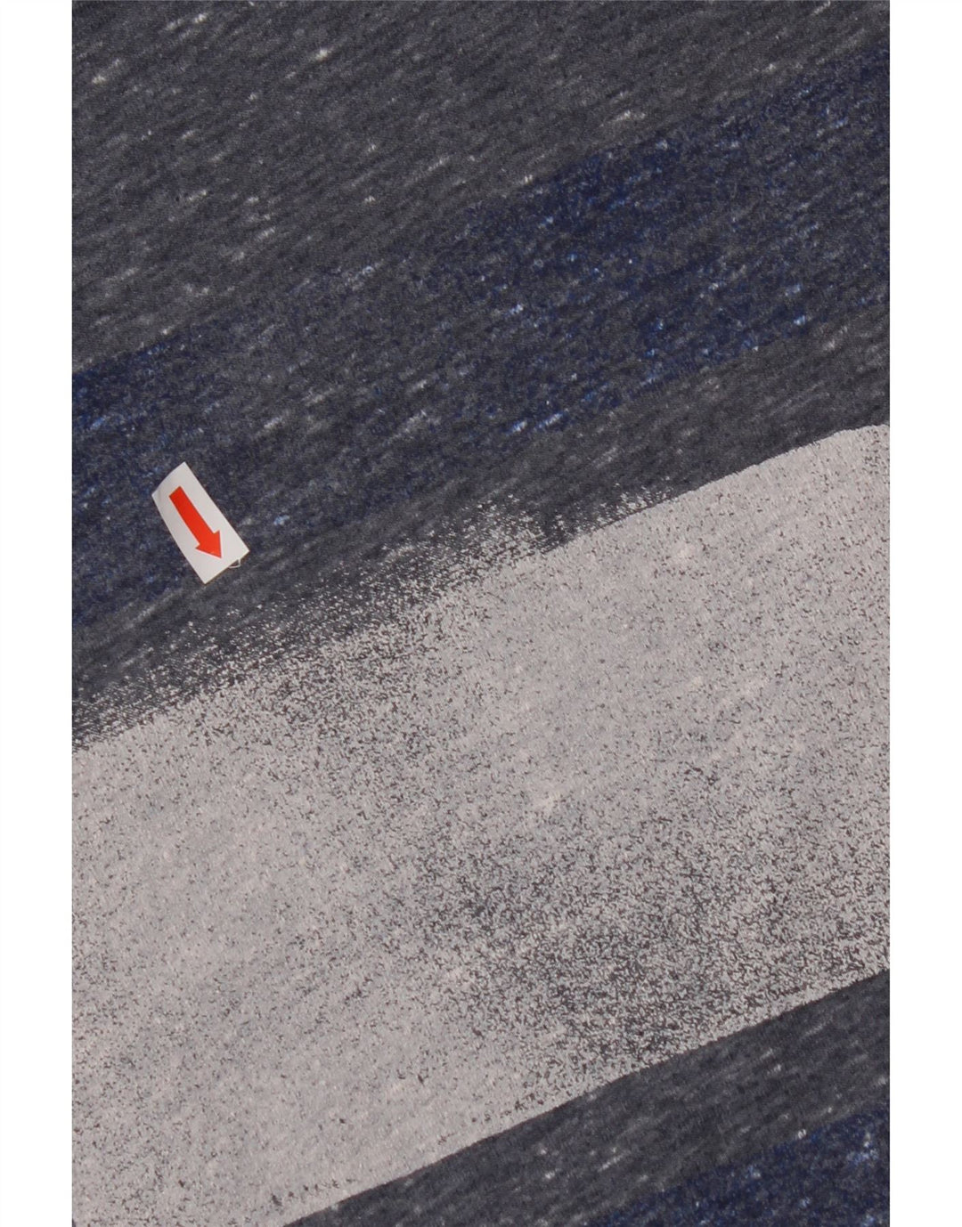 TOMMY HILFIGER Herren Grafik-T-Shirt-Oberteil, klein, blau, Farbblock