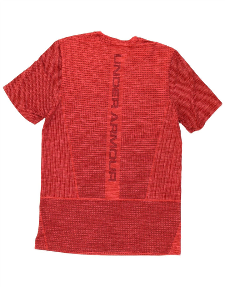 UNDER ARMOUR Herren Grafik-T-Shirt-Oberteil Mittelrot meliert