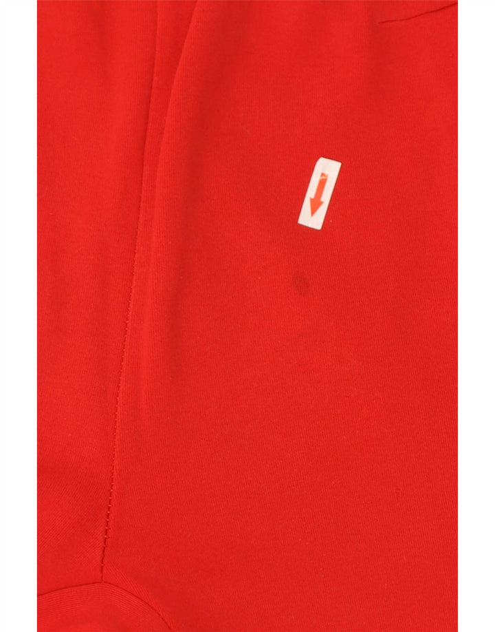 Nike Herren-Trainingshose, Jogginghose, Größe S, rote Baumwolle
