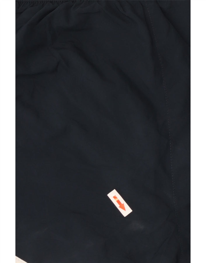 NIKE Damen Dri Fit Sport Shorts UK 14 Medium Marineblau Polyester