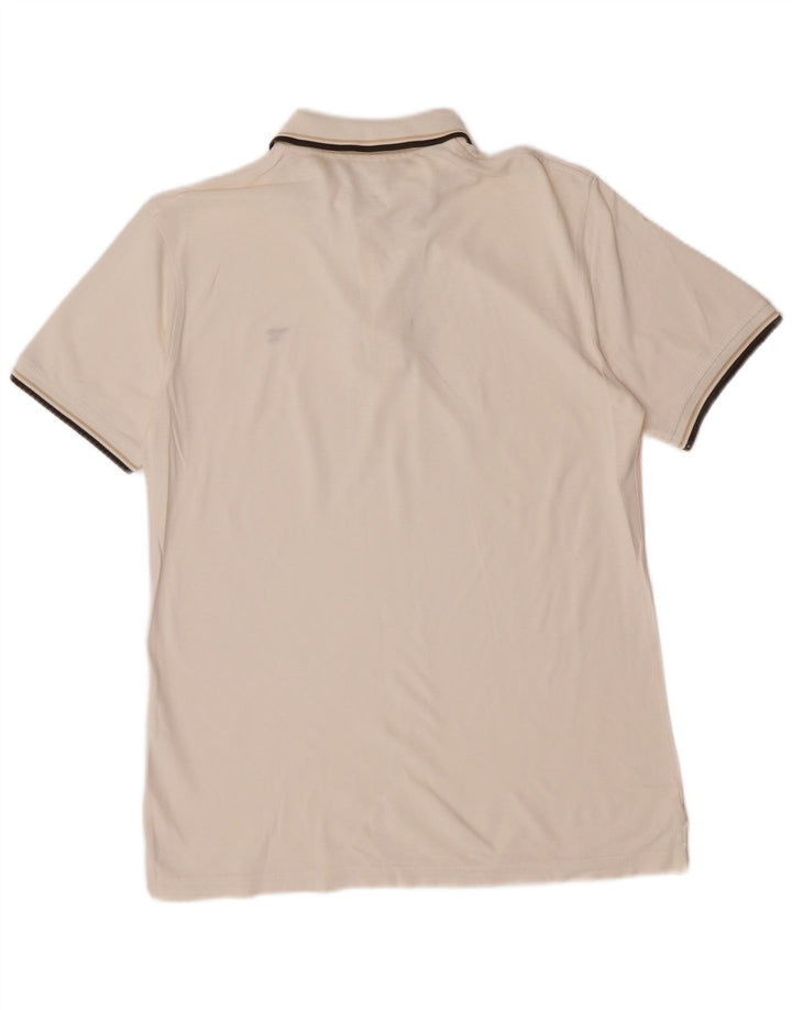 Diadora Herren Poloshirt Large Weiß