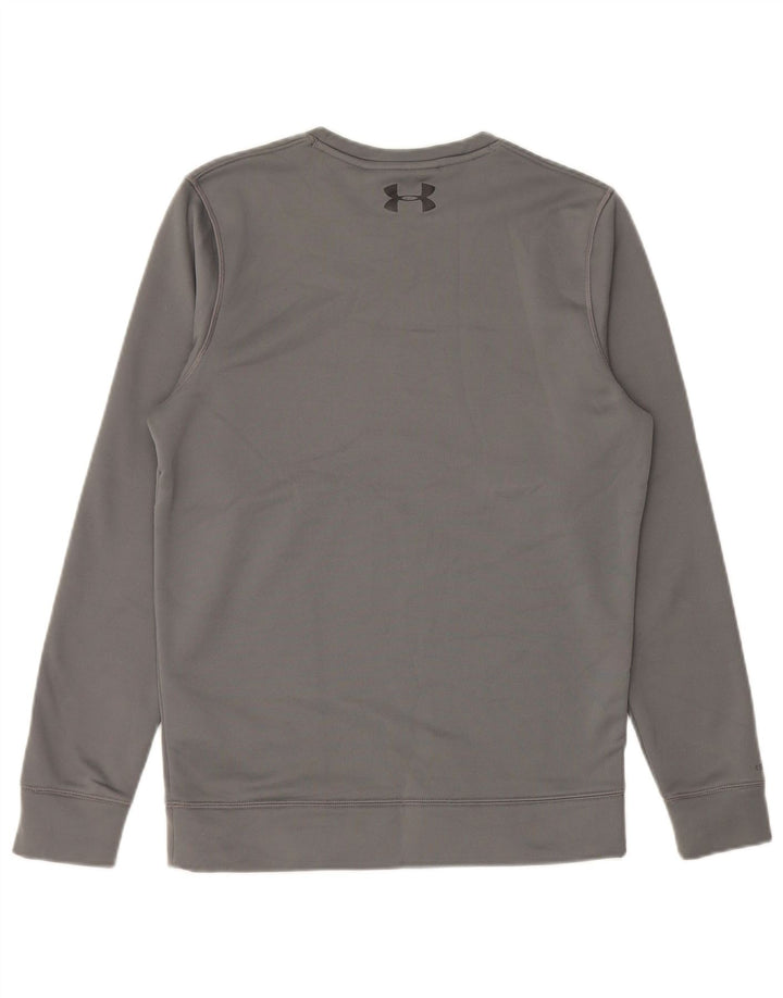 Under Armour Herren Cold Gear Sweatshirt Pullover XS Grau Polyester