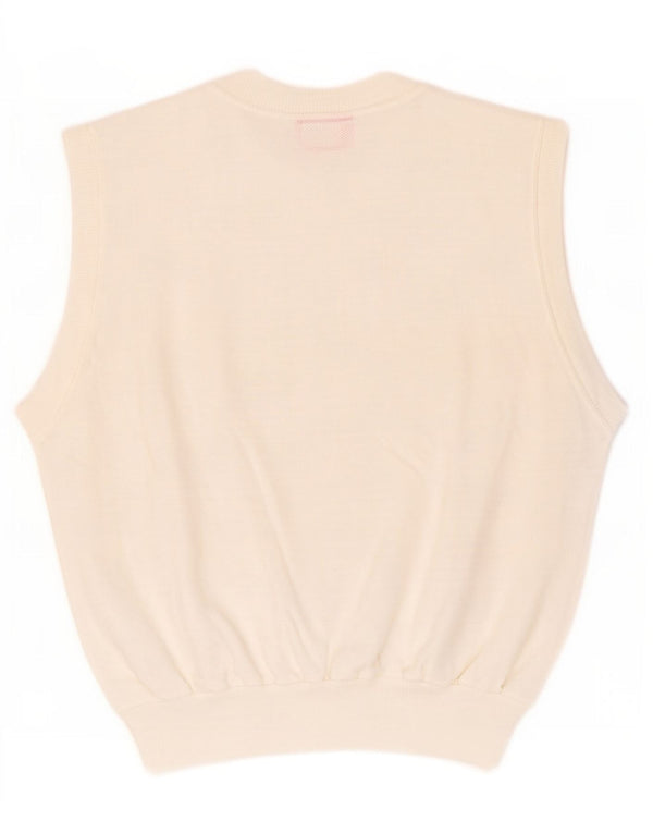 Fruit Of The Loom Herren-Weste-Tanktop aus mittelweißer Baumwolle