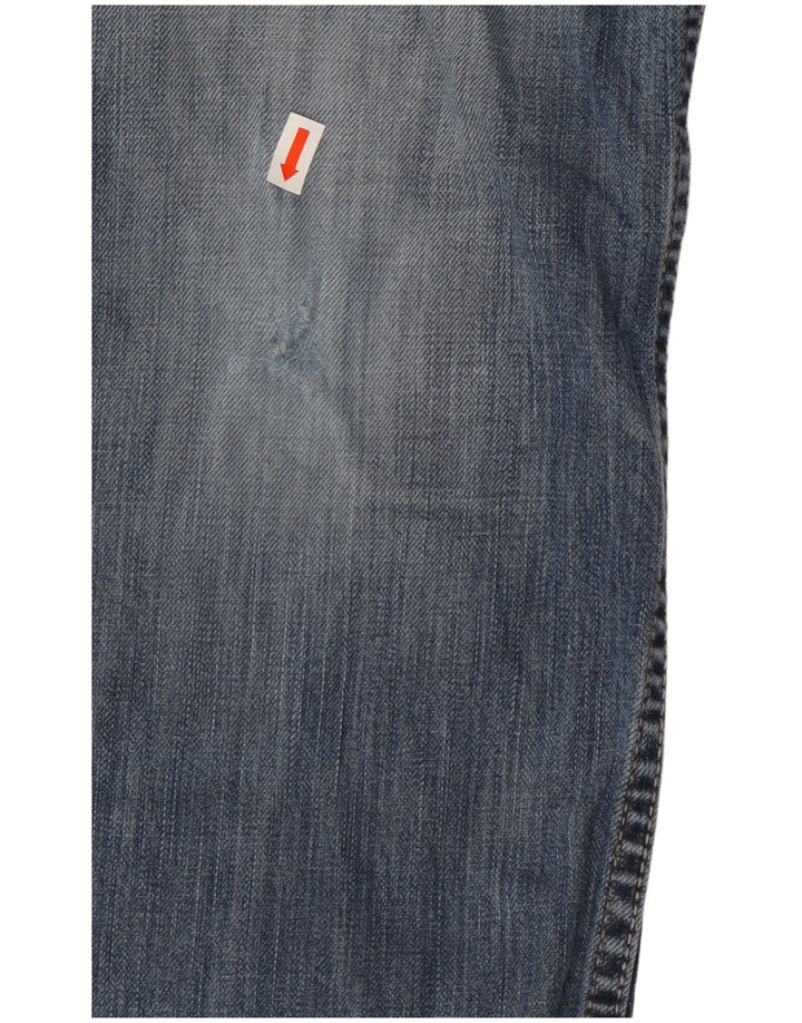 Levi's Herren Straight Jeans W32 L30 Blaue Baumwolle