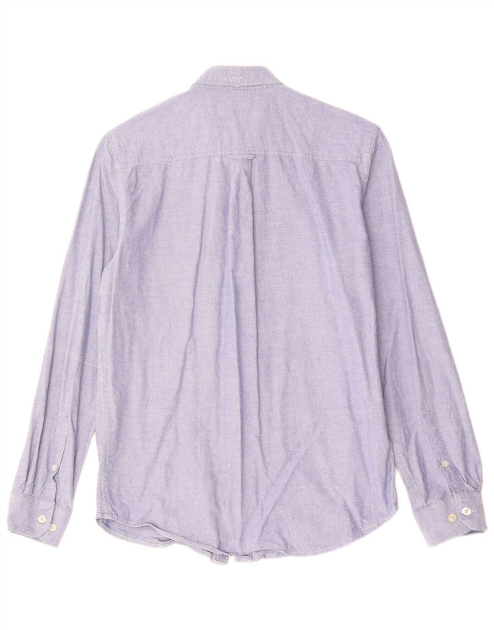 BEN SHERMAN Herrenhemd Small Blau Baumwolle