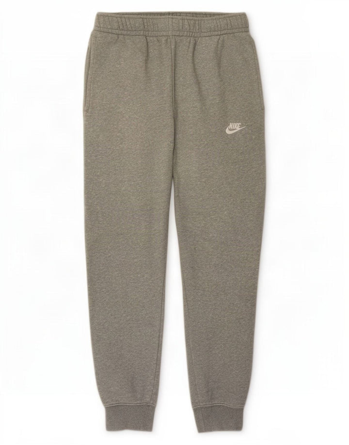 Nike Herren-Trainingshose, Jogginghose, mittelgraue Baumwolle