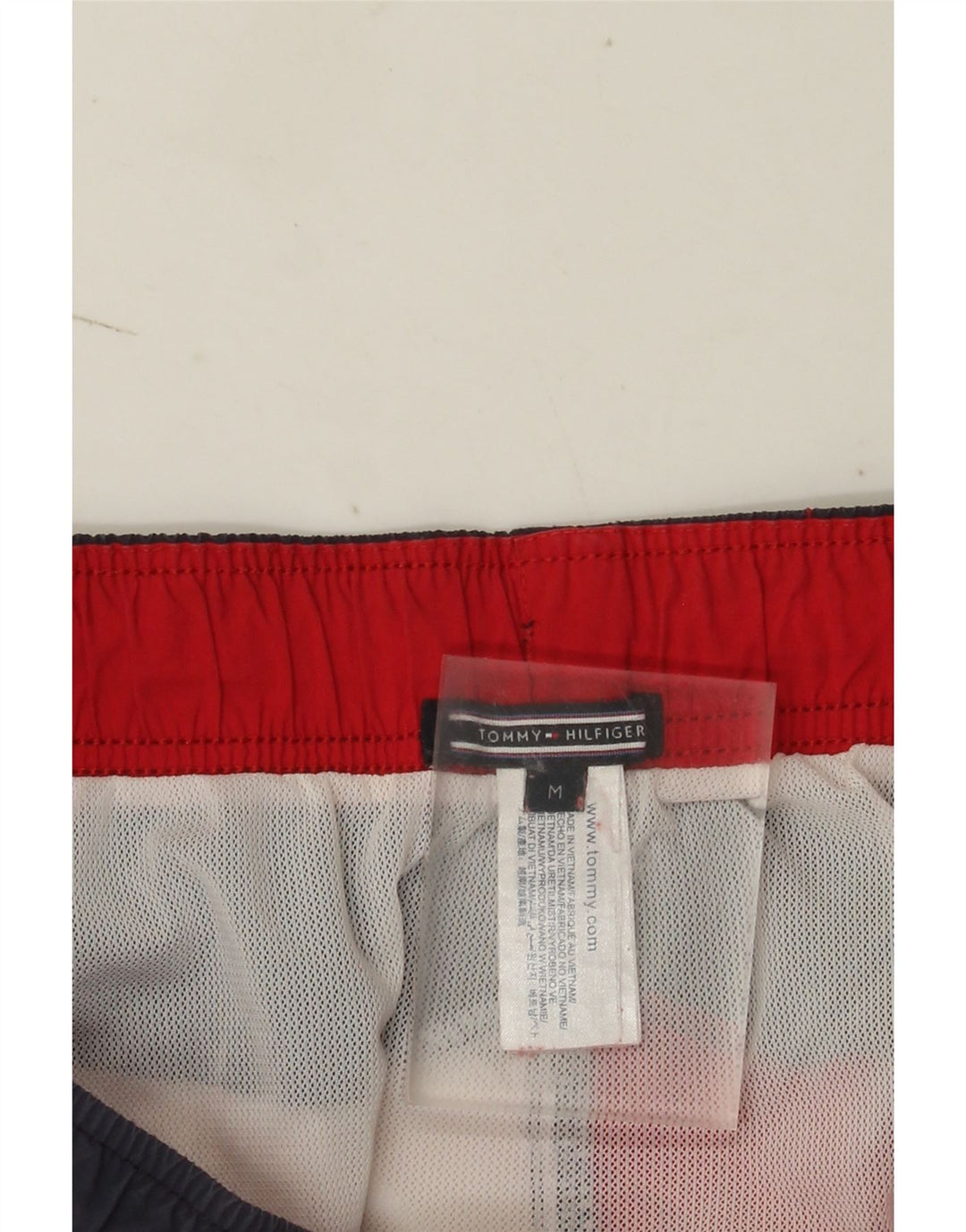 Tommy Hilfiger Herren-Badeshorts, mittelgroß, mehrfarbig, Farbblock