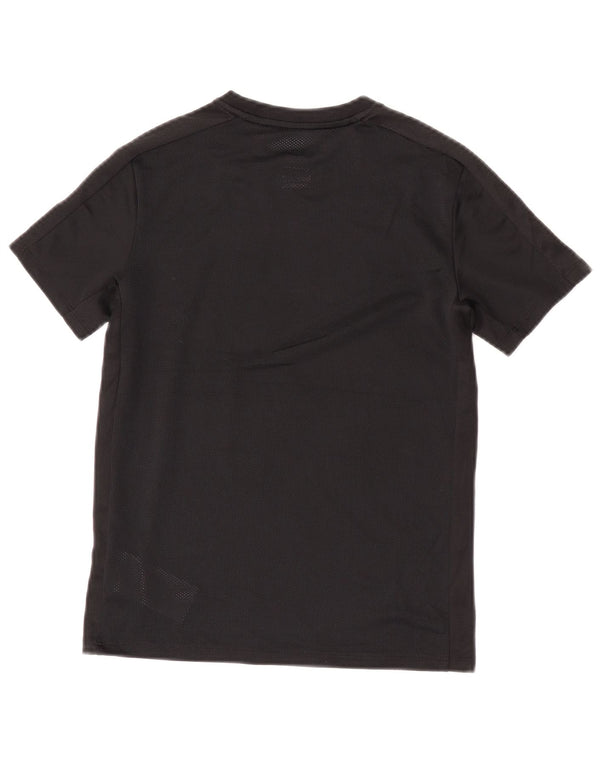 Nike Boys Dri Fit Graphic T-Shirt Top 10-11 Years Medium Black Polyester