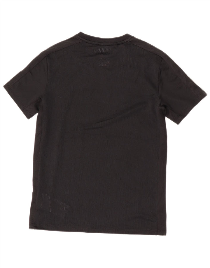 Nike Jungen Dri Fit Graphic T-Shirt Top 10–11 Jahre Mittelschwarzes Polyester