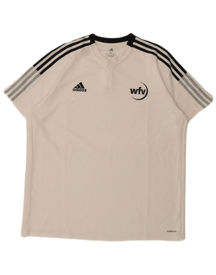 Adidas Herren Aeroready T-Shirt Top XL Weiß