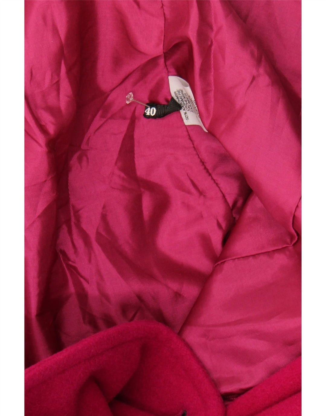 GERRY WEBER Womens Double Breasted Blazer Jacket IT 40 Small Pink Cashmere Vintage Gerry Weber and Second-Hand Gerry Weber from Messina Hembry 