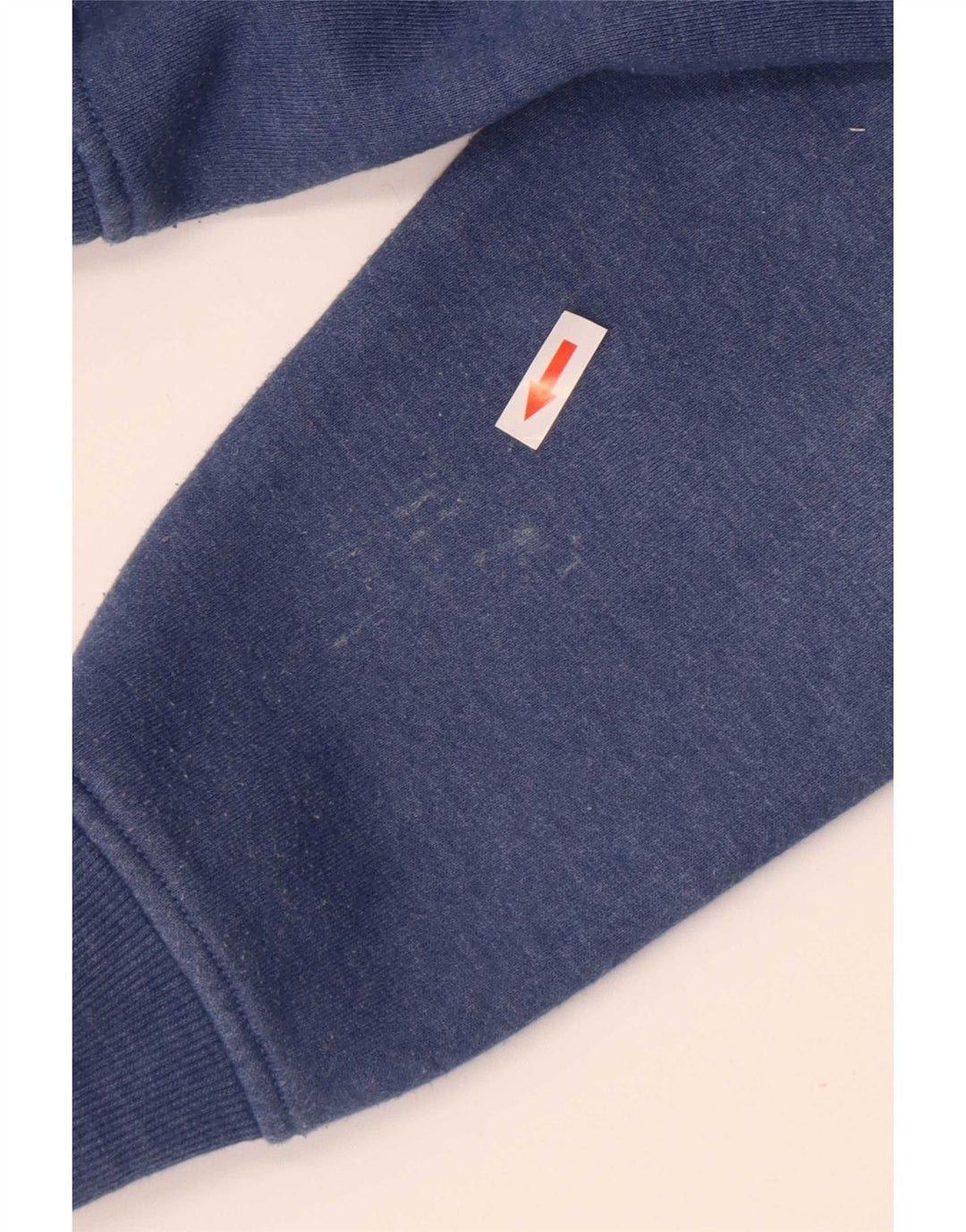 Animal Herren-Kapuzenpullover mit Reißverschluss, mittelblaue Baumwolle