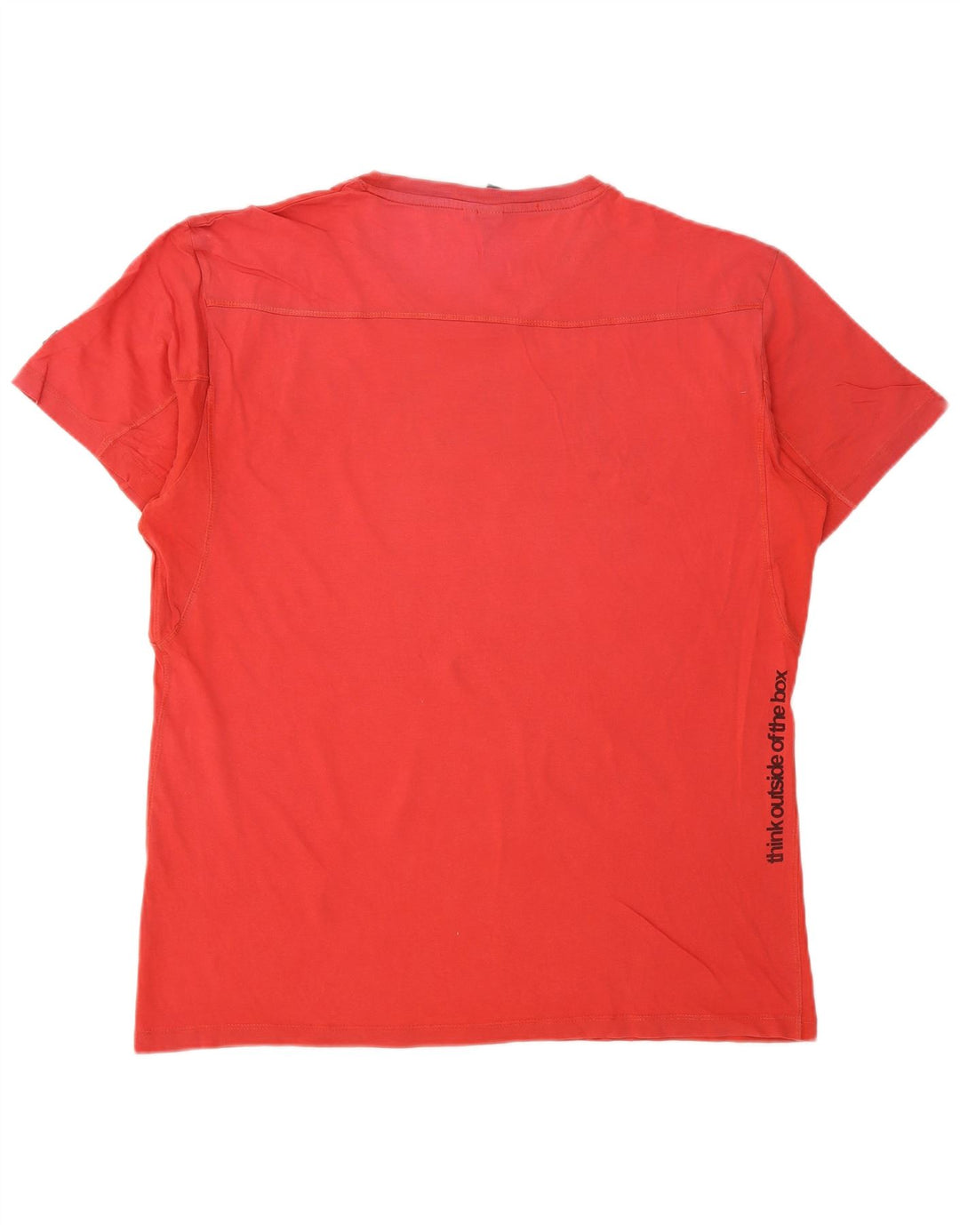 Jack & Jones Herren Grafik T-Shirt Top XL Rot