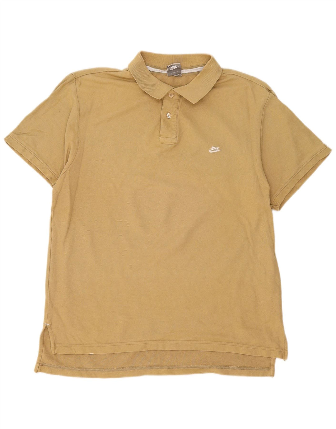 Nike Herren-Poloshirt, groß, Khaki, Baumwolle