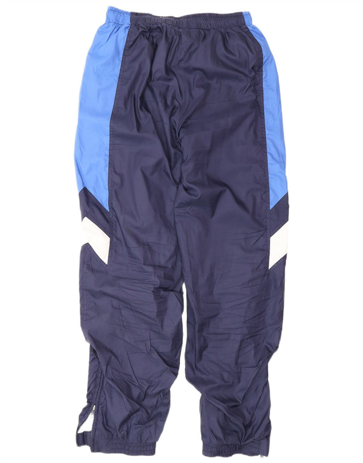 Ellesse Herren-Trainingsanzug, IT 50, groß, blaues Farbblock-Polyester