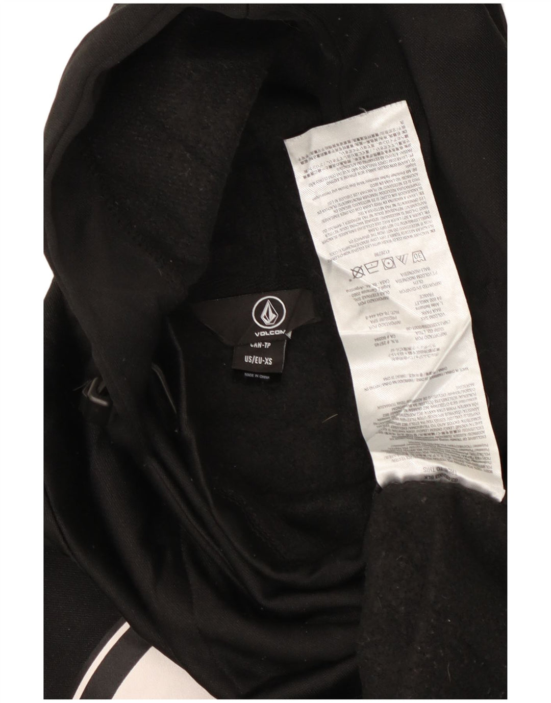 Volcom Herren Graphic Hoodie Pullover XS Schwarz Polyester