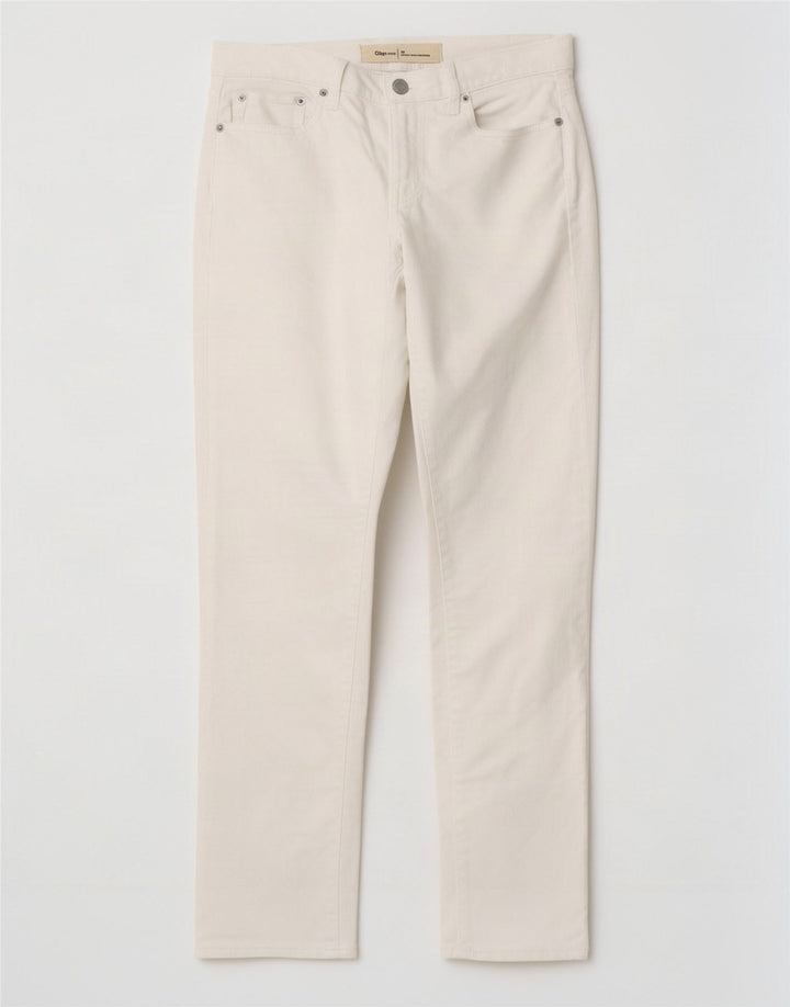 Gap Damen Slim Jeans W26 L26 Weiße Baumwolle