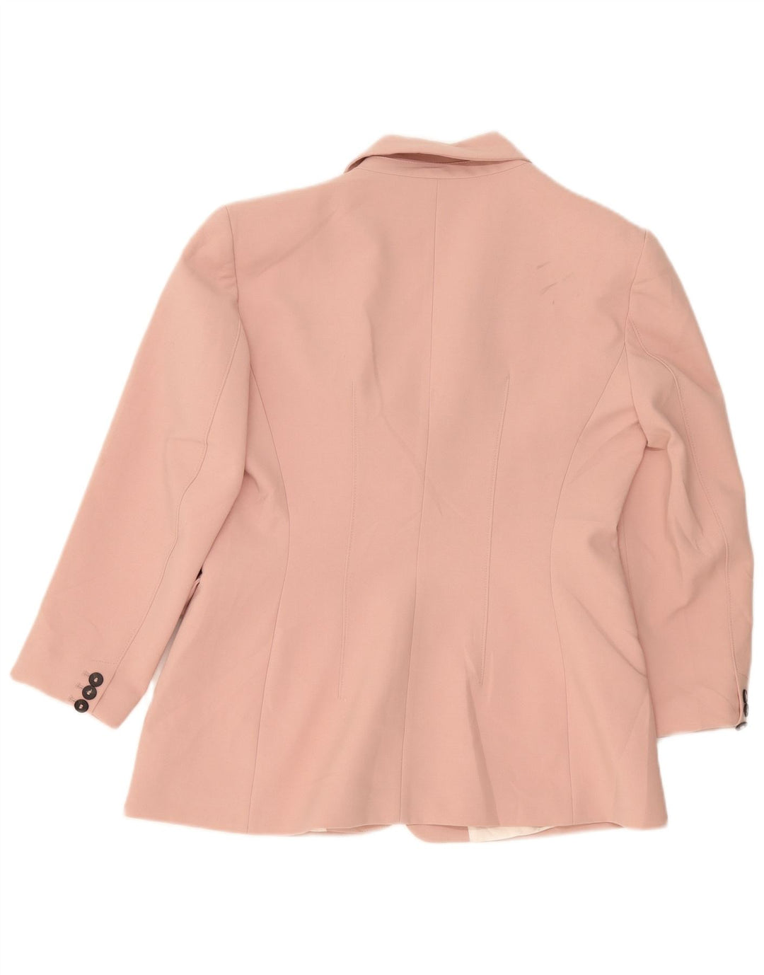 Zara Damen 2-Knopf-Blazerjacke UK 18 XL Rosa