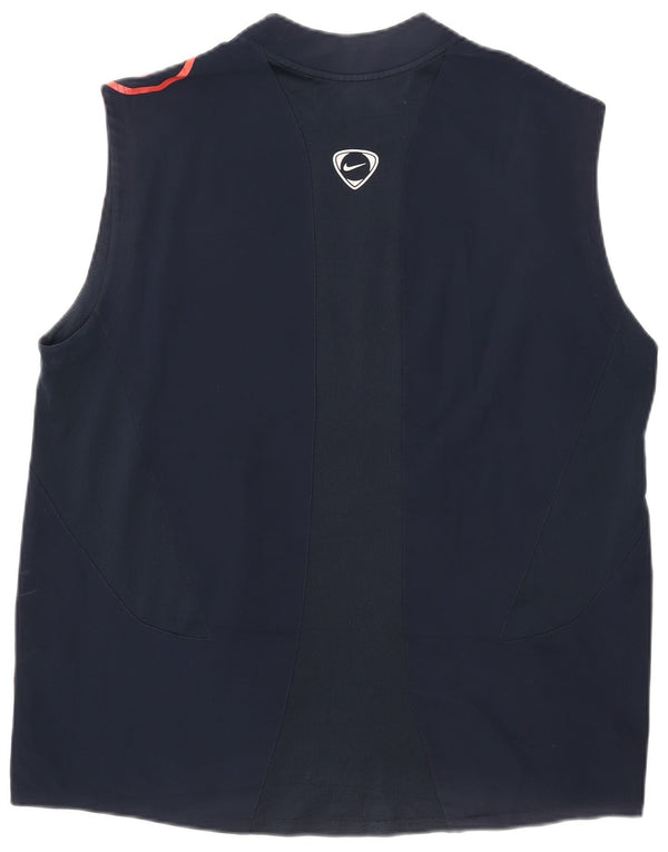 Nike Herren Dri Fit Graphic Vest Top XL Marineblau