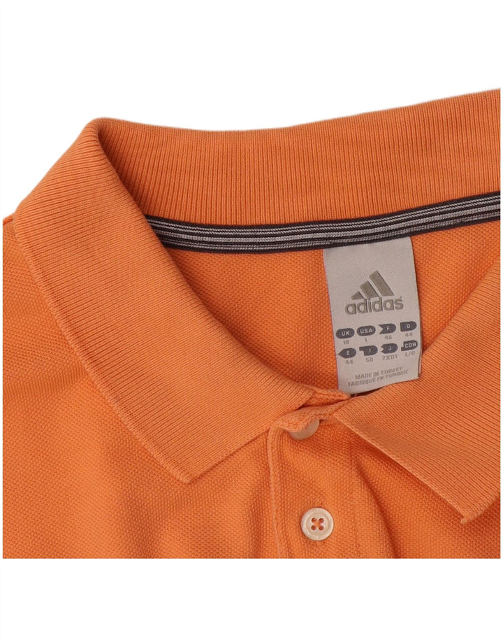 Adidas Damen Poloshirt UK 18 XL Orange