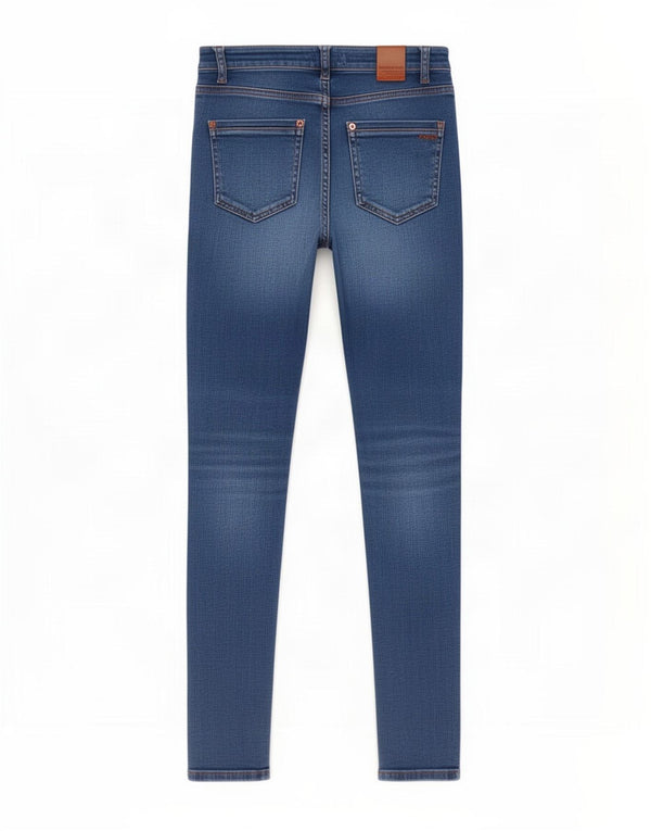 Zara Damen Skinny Jeans EU 36 XS W26 L26 Blaue Baumwolle