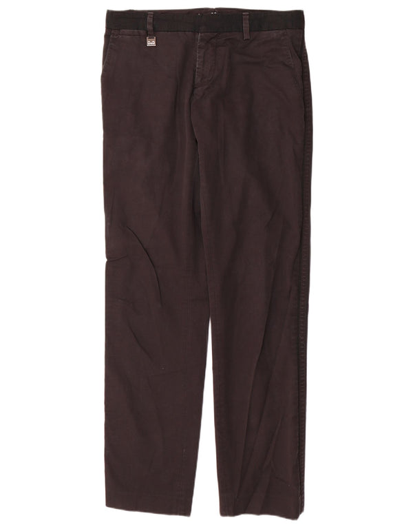 DOLCE & GABBANA Gerade Chinohose für Damen IT 46 Large W32 L32 Schwarz