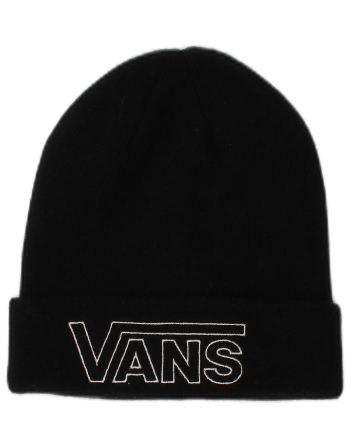Vans Herren Strickmütze mit Grafik, Einheitsgröße, schwarzes Acryl