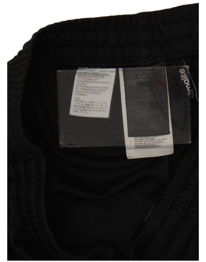 Adidas Herren Climalite Trainingshose, Größe S, Schwarz, Polyester