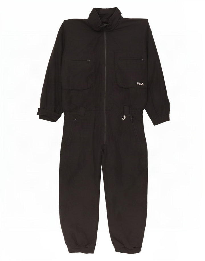 Fila Herren-Skioverall mit lockerer Passform, IT 50, mittelschwarz, Polyamid