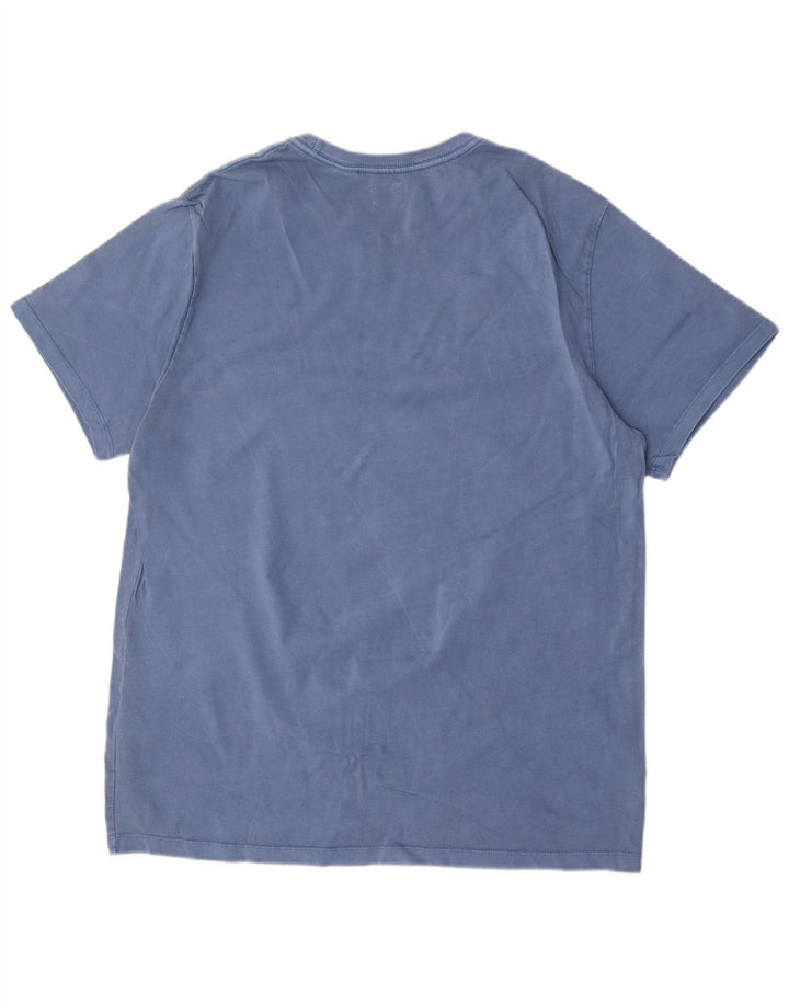 Levi's Herren T-Shirt Top XL Blau Baumwolle
