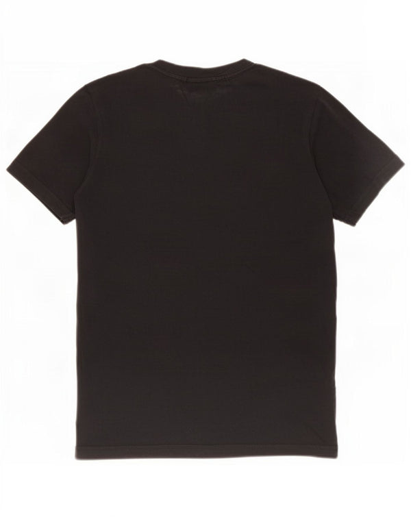Champion T-Shirt mit Grafik für Jungen, 11–12 Jahre, Größe L, Schwarz, Baumwolle
