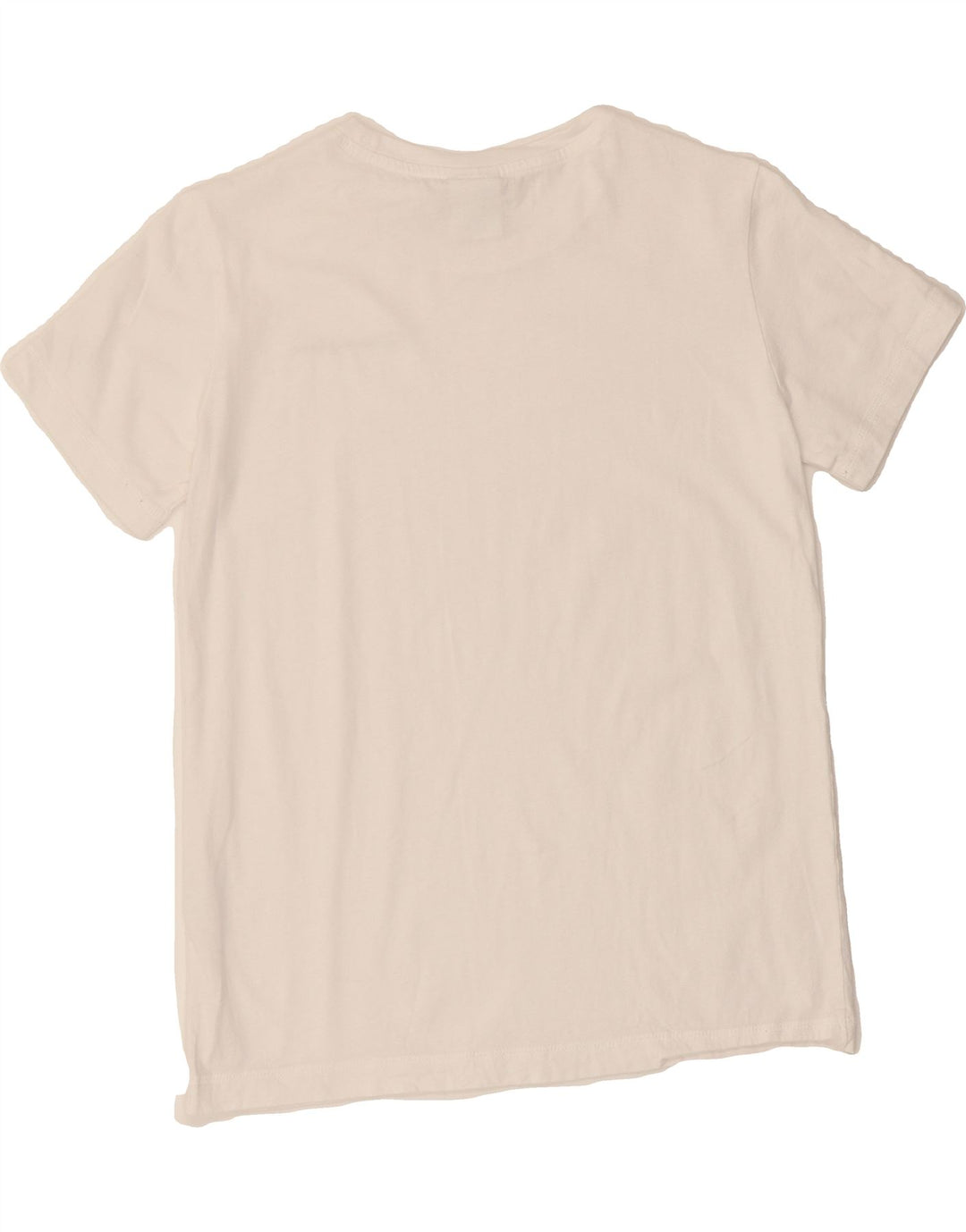 CHAMPION Womens Graphic T-Shirt Top UK 12 Medium White Cotton Vintage Champion and Second-Hand Champion from Messina Hembry 