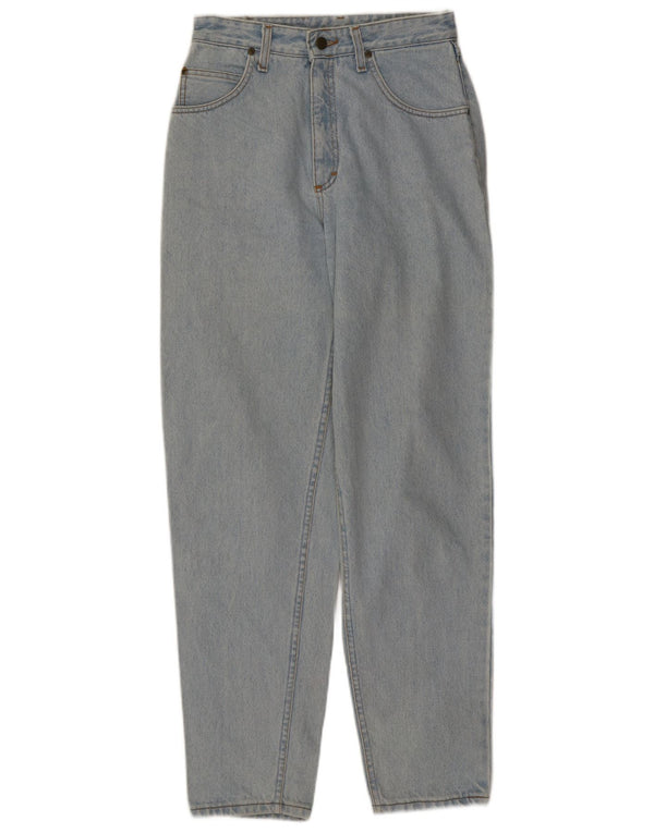 Lee Damen High Waist Tapered Jeans W29 L31 Blaue Baumwolle