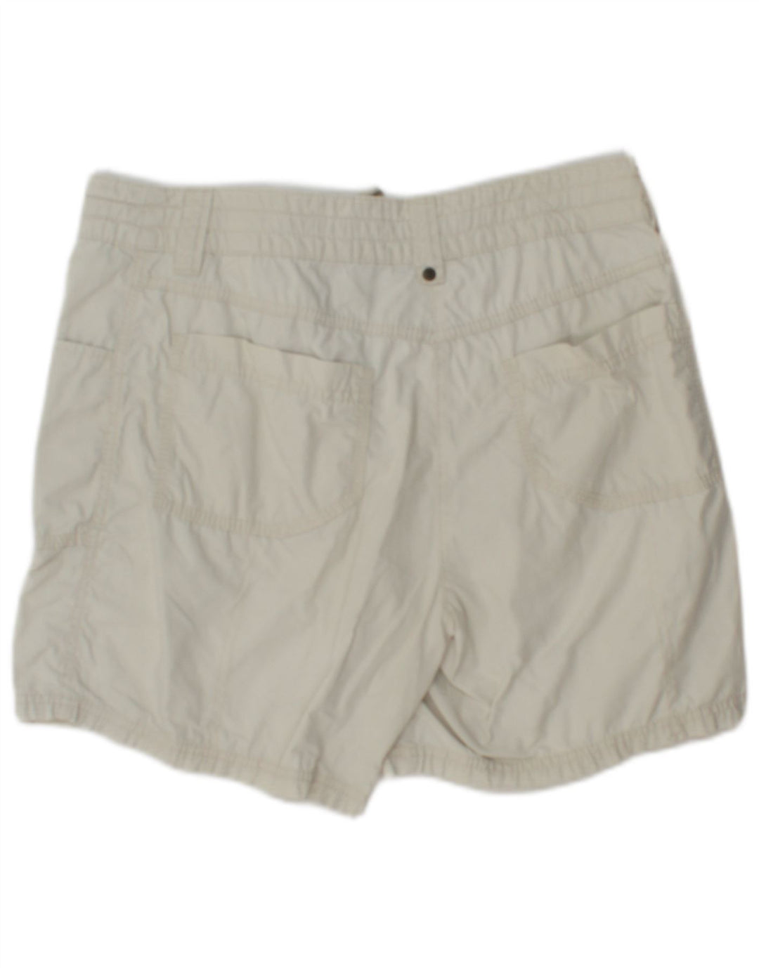 Marks & Spencer Damen Cargoshorts UK 12 Medium W30 Beige Baumwolle